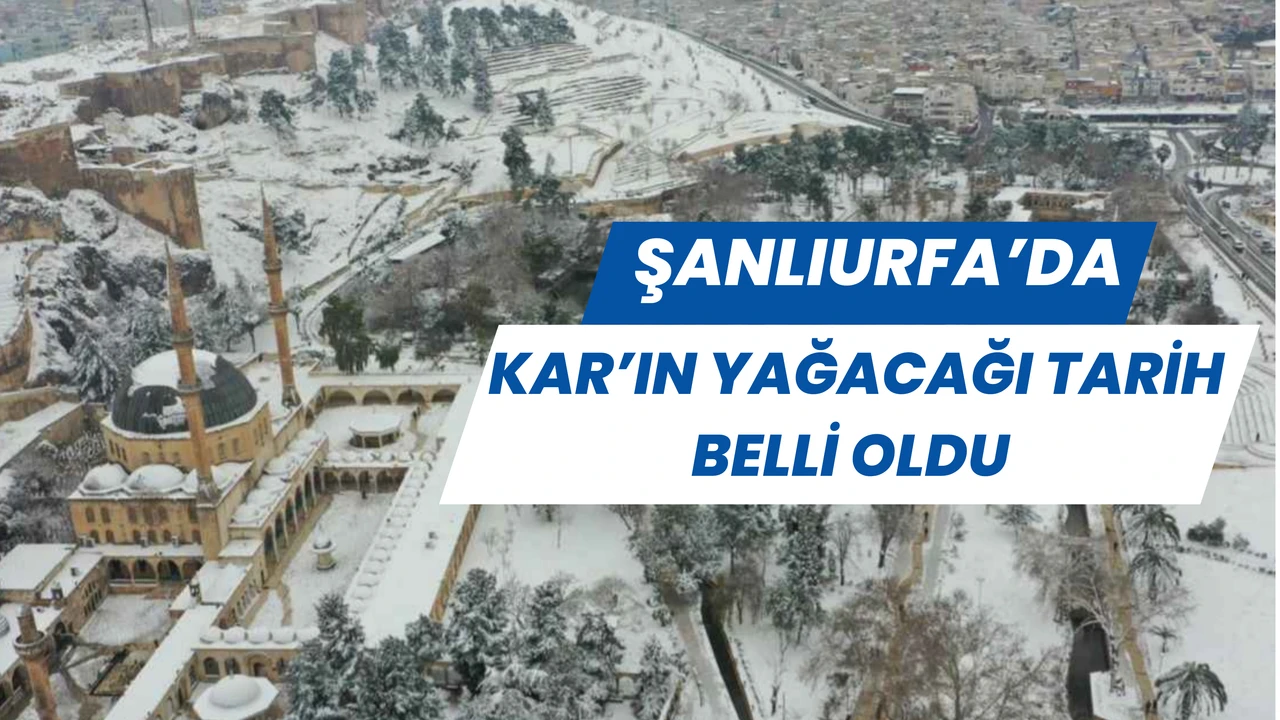 Şanlıurfa'da Kar Yağışı İçin Heyecan Zamanı! Gökyüzüne Bakınca Belli Olacak.