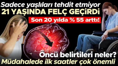 Genç Sağlık Görevlisi 21 Yaşında Felç Geçirdi: Sadece Yaşlıları Tehdit Etmiyor!