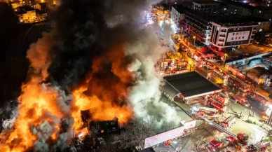 İstanbul'da Büyük Yangın 20 İlçeden İtfaiye Ekibi Müdahale Ediyor...