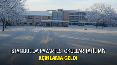 İstanbul 24 Şubat Pazartesi Okullar Tatil Mi? Kar Yağışı Son Dakika