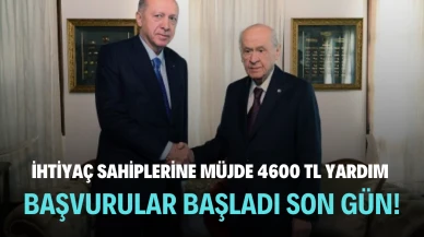 Başvurular Başladı! Devletten 4600 Lira Destek Parası Almak İçin Son Günler!