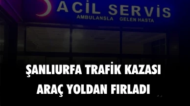 Şanlıurfa'da yoldan çıkan otomobil çocuğa çarptı