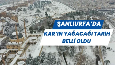 Şanlıurfa'da Kar Yağışı İçin Heyecan Zamanı! Gökyüzüne Bakınca Belli Olacak.