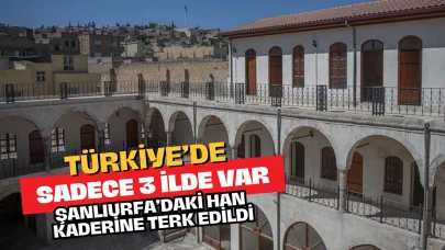 Şanlıurfa'daki Tarihi Han Yalnızca 3 İlde Bulunuyor, Kaderine Terk Edildi!