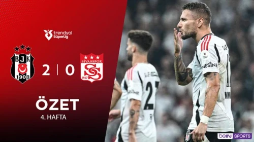 Beşiktaş Sivasspor Maç Özeti 2-0 galibiyeti aldı. Joao Mario ve Emirhan Topçu'nun golleriyle üst sıralara tırmandı.